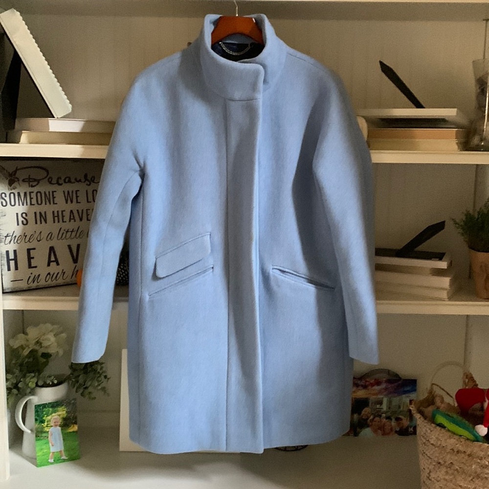 J Crew Italian Stadium Coat